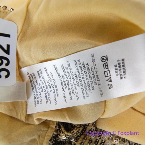 New!‎ Free People  Lost In Your Light Sequin Tie Front Women's Top, size XL - Picture 14 of 14